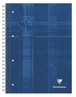 Clairefontaine 82123C Collegeblok Blauw DIN A4 Geruit Aantal paginas: 80 - thumbnail