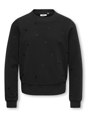 Kids ONLY winter sweater meisjes - zwart - KogAtika - regular fit