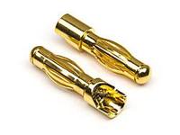 Male gold plated connector (1 pr) - thumbnail