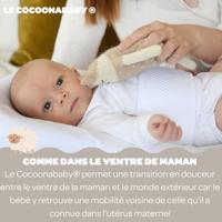 Rood kasteel/ Cocoonababy- Katoenen bloem® Wit - thumbnail