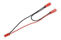 Y-kabel serial BEC, silicone kabel 20AWG - 12CM - thumbnail