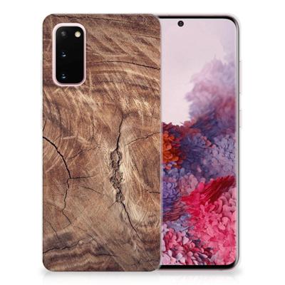 Samsung Galaxy S20 | Bumper Hoesje | Tree Trunk Samsung Galaxy S20 | Bumper Hoesje | Tree Trunk