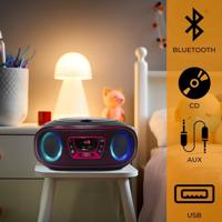 Radio met cassettespeler Denver Electronics TCL-212 LED - thumbnail