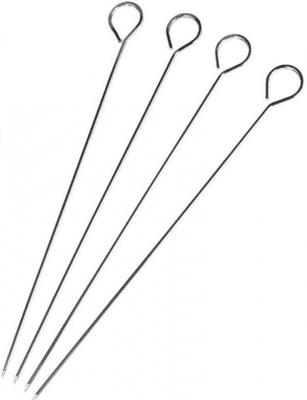 Bbq Collection barbecuespies 24 cm 4 stuks rvs Bbq Collection barbecuespies 24 cm 4 stuks rvs
