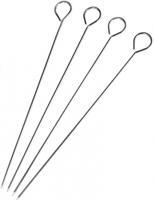 Bbq Collection barbecuespies 24 cm 4 stuks rvs - thumbnail