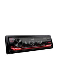 JVC KD-X272BT Digitale media-ontvanger met BT-handsfree-installatie (krachtige tuner, geluidsprocessor, USB, AUX, Spotify Control, 4 x 50 watt, toetsenverlichting rood) - thumbnail