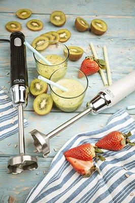 Adler AD 4617 blender Staafmixer Zwart, Zilver 350 W