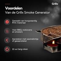 GrillX BBQ Cold Smoke Set - Koud Roken - thumbnail