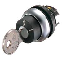 Eaton 111790 M22-WS-MS2 Sleutelknop Kunststof frontring Sleutel Zwart 1 stuk(s) - thumbnail