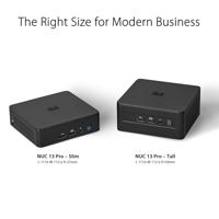 ASUS NUC 13 Pro Tall Barebone met Intel 13e generatie Core i5-1340P, tot 64 GB DDR4 RAM, drievoudig opslagontwerp, Thunderbolt™ 4, Wi-Fi 6E en Bluetooth 5.3, inclusief VESA-houder - thumbnail