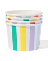 HEMA Bakjes Multicolor 4 Stuks bij Jumbo - thumbnail