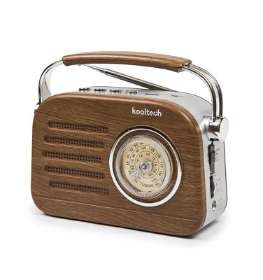 Draagbare Bluetooth Radio Kooltech Retro AM/FM