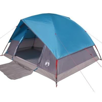 VidaXL Koepeltent 6-persoons waterdicht blauw