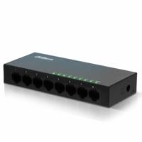 Dahua Ethernet Switch - 8 Poorten - 10 / 100 / 1000 Mbps - Metaal - thumbnail
