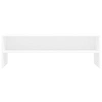 Tv-meubel 120x40x40 cm spaanplaat wit - thumbnail