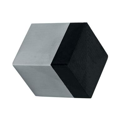 Deurbuffer wandmontage 25x25x30mm rvs mat