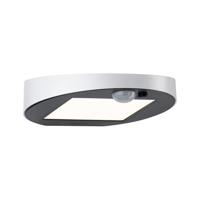 Paulmann 94247 Ryse Wandlamp op zonne-energie met bewegingsmelder Energielabel: A (A - G) 1.2 W Warmwit Wit - thumbnail