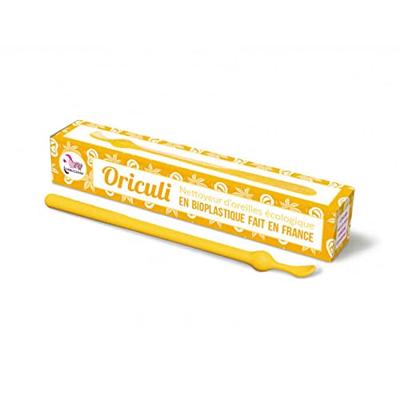 Lamazuna Bioplastic oriculi yellow 1 Stuks