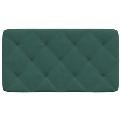 Hoofdbordkussen 80 cm fluweel donkergroen Hoofdbordkussen 80 cm fluweel donkergroen