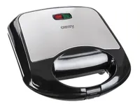 Camry Premium CR 3018 sandwich maker 700 W Zwart, Zilver - thumbnail