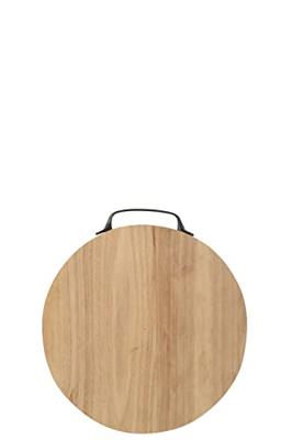 J-Line Rond snijplank - hout - naturel - S