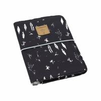 Lässig 4Family Casual verschoningsmatje Feathers Black - thumbnail