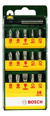 Bosch Accessoires 15-delige schroefbitset | 2607019453 - 2607019453