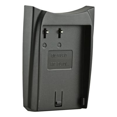 Accu-frontje voor duo en single oplader - voor Panasonic accu DMW-BLF19E