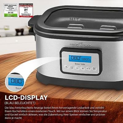 Profi Cook PC-SV 1112 Sous Vide 501112 Lage temperatuurgarer RVS