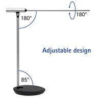 Maul MAULpirro 8202690 LED-bureaulamp met klemvoet LED Energielabel: E (A - G) Zwart - thumbnail