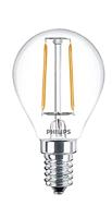 Philips LED filament kogel 2-25W E27 827 P45 helder LED3745 - thumbnail