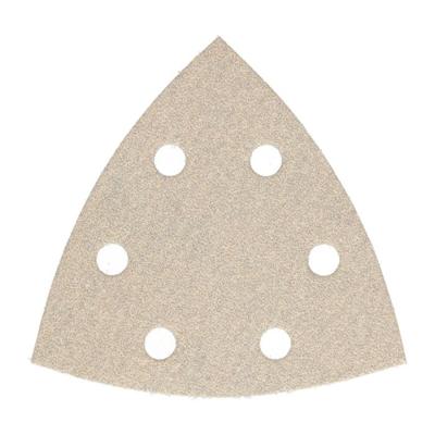 4tecx Schuurdelta 96mm x 96mm x 96mm korrel 40 gaten 15 10 stuks