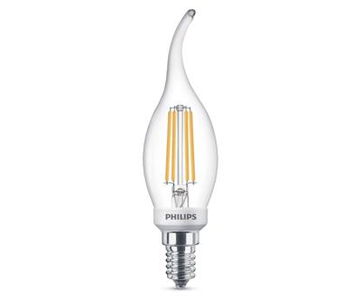 Philips LED tipkaars E14 5W Filament Blister 5100580 Philips LED tipkaars E14 5W Filament Blister 5100580