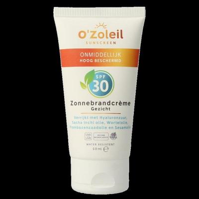 O'Zoleil Zonnebrandcrème Gezicht SPF30 O'Zoleil Zonnebrandcrème Gezicht SPF30