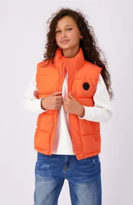 Black Bananas Essential Bodywarmer Kids Oranje - Maat 152 - Kleur: Oranje | Soccerfanshop