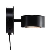 Nordlux Wandlamp Clyde Ø 10 cm 3 step dim zwart - thumbnail