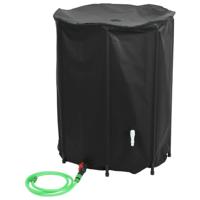 Watertank met kraan opvouwbaar 1350 L PVC - thumbnail