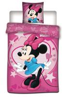 Disney Minnie Mouse Dekbedovertrek Stars - 140 x 200 cm - Polyester - thumbnail