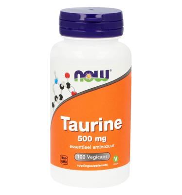 NOW Taurine 500mg Capsules