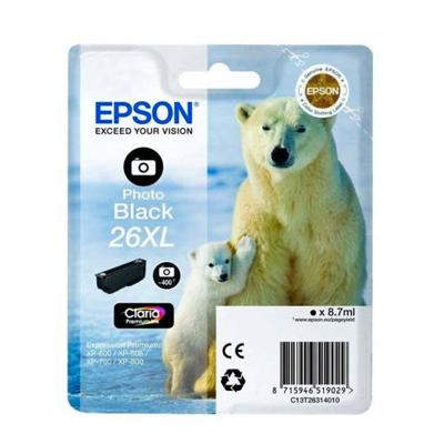 Epson C13T26314022 8.7ml 400pagina's Zwart inktcartridge