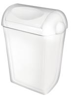 PlastiQline PlastiQline afvalbak 43l met swing-deksel PQSA43 - wit - thumbnail