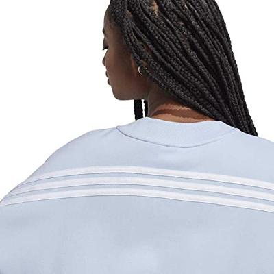 Adidas W FI 3S CREW Sportsweater Dames L Adidas W FI 3S CREW Sportsweater Dames L