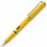 Kalligrafiepen Lamy Safari 018M Geel Blauw - thumbnail