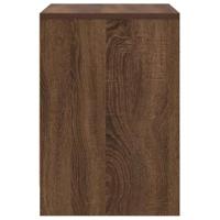 Nachtkastjes 2 st met lade 40x34x50 cm bruin eikenkleur - thumbnail