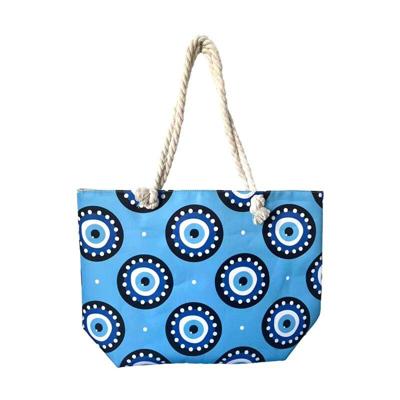 Rond Bescherming Evil Eye Strandtas & Etui Set Rond Bescherming Evil Eye Strandtas & Etui Set