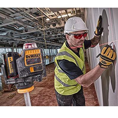 DeWalt DCE089D1R zelfnivellerende kruislijnlaser 10.8V - rode laser - DCE089D1R-QW - thumbnail