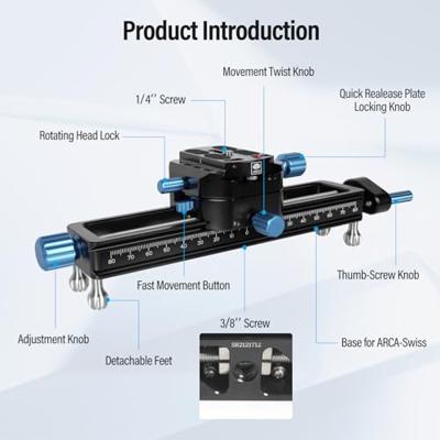 Sirui MS18 Macro rail - thumbnail