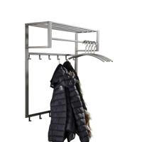 Ylumen Kapstok Industrial hoog B 80 cm H 89 cm grijs - thumbnail