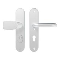 AXA 6668 Veiligheidsbeslag Oval Plus Wing-knop+kruk U-model PC72 anti-kerntrek F1 - 6668-49-91/72U - thumbnail