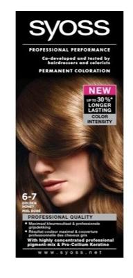 Syoss Color Baseline Color Baseline 6-7 Golden Honey Haarverf (1set)